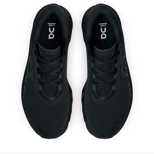 Men's On Cloudmonster Black Athletic Shoes US 12